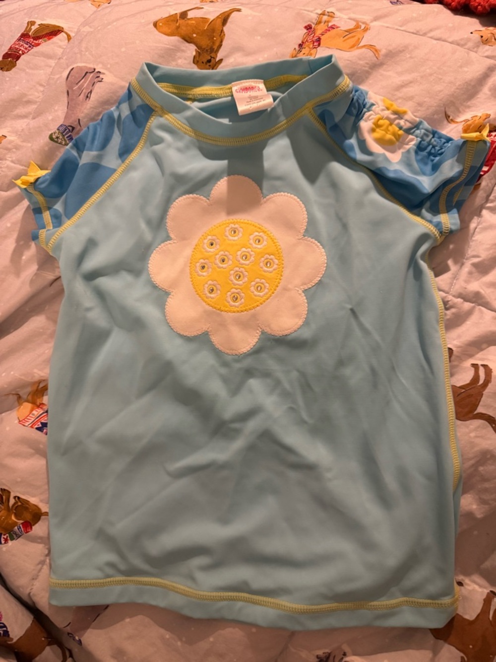 Gymboree swim top 6/7